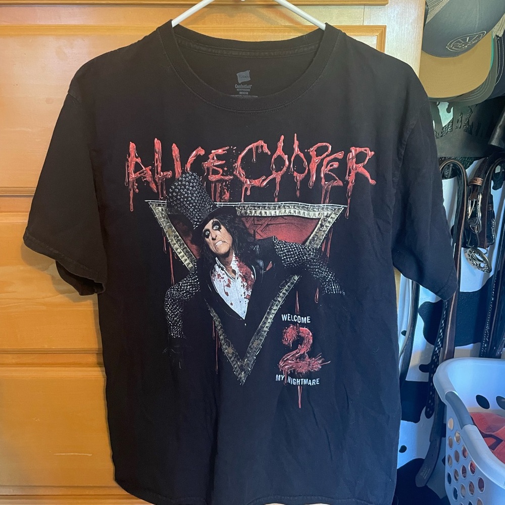 Alice Cooper Black Graphic T-Shirt